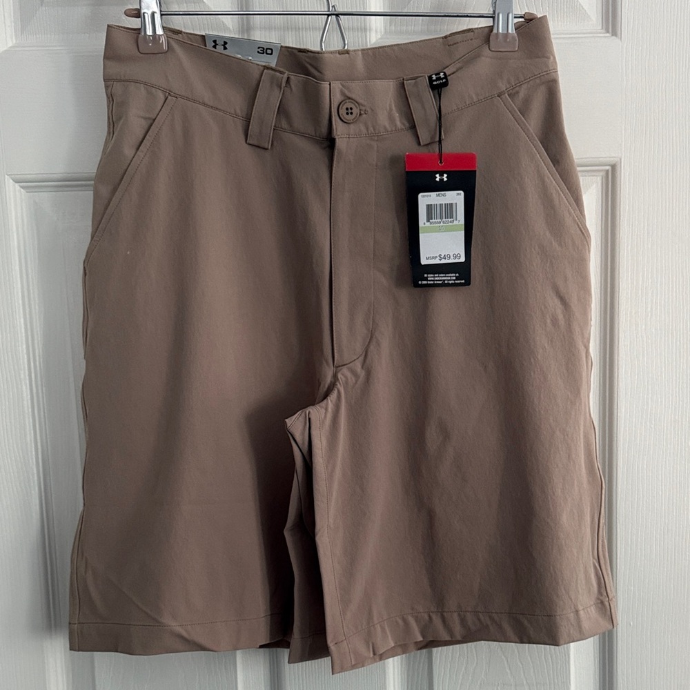 Under Armour Men's Brown Athletic Shorts